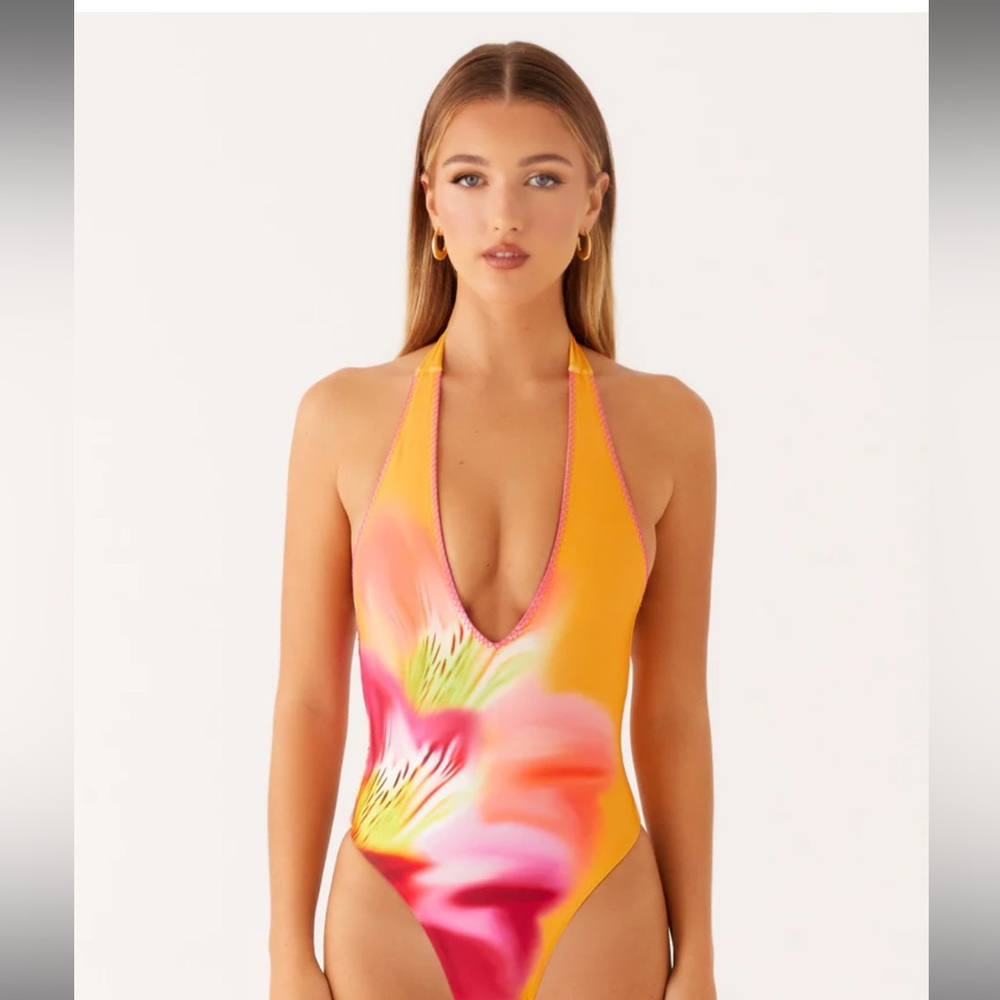Peppermayo Vibrant Floral One-Piece Swimsuit
